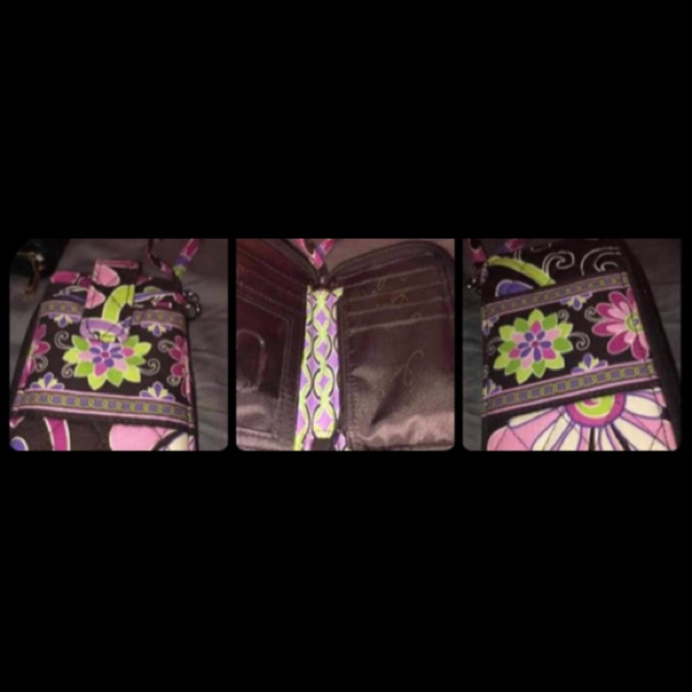 Vera Bradley wristlet multicolored
